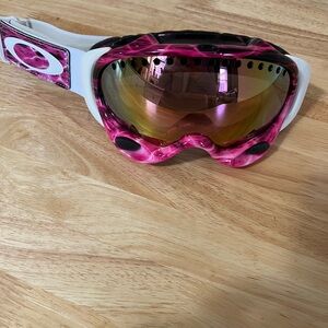 Oakley Pink Ski Goggles